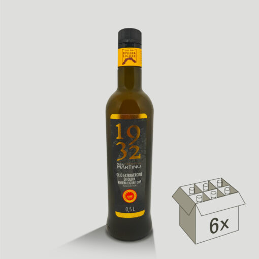 Bottiglia da 500ml di Olio Extravergine di Oliva DOP