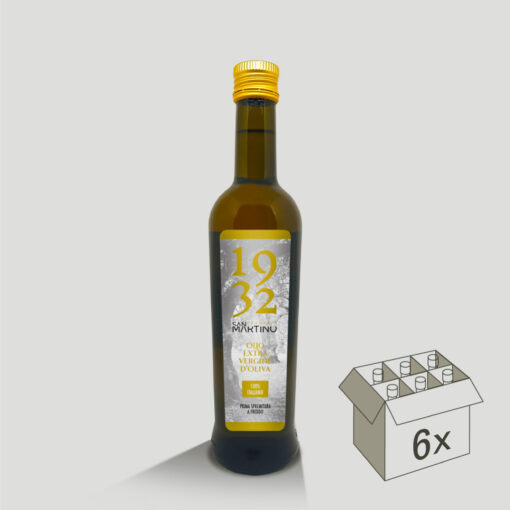 Bottiglia da 500ml di Olio Extravergine di Oliva 100% Italiano